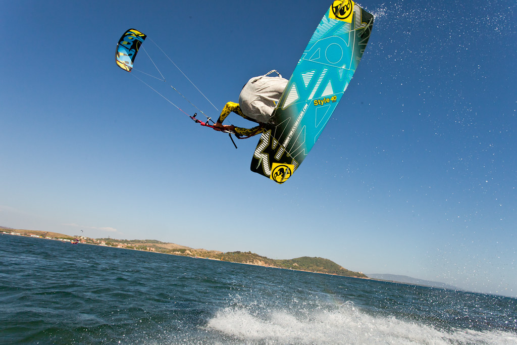 obsession mk5 freeride nafukovaci kite obrazek trick fast